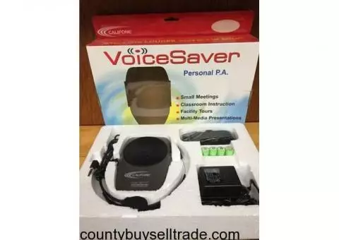 CALIFONE PERSONAL PA- 282 VOICE SAVER FOR SALE